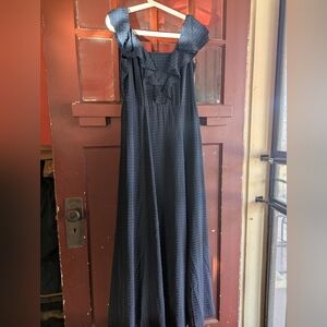 Donna Karan ruffled maxi dress